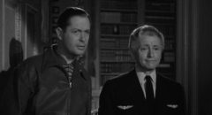 Joe Pendleton (Robert Montgomery) and Mr. Jordan (Claude Rains) in Alexander Hall's Here Comes Mr. Jordan (1941)