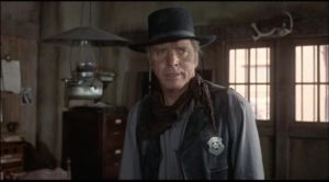 The black hat signals a compromised hero: Burt Lancaster in Michael Winner's Lawman (1971)