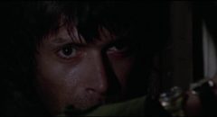 Sociopath Giullio Sacchi (Tomas Milian) wreaks havoc with an ill-conceived kidnapping in Umberto Lenzi's Almost Human (1974)