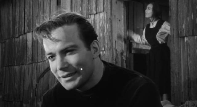 Recovering soldier Marc (William Shatner) lives happily with his sister Arndis (Ann Atmar) in Leslie Stevens' Incubus (1966)