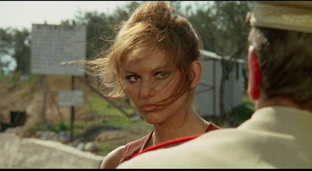 Rosa Nicolosi (Claudia Cardinale) doesn't believe the police can protect her in Damiano Damiani's The Day of the Owl (1968)