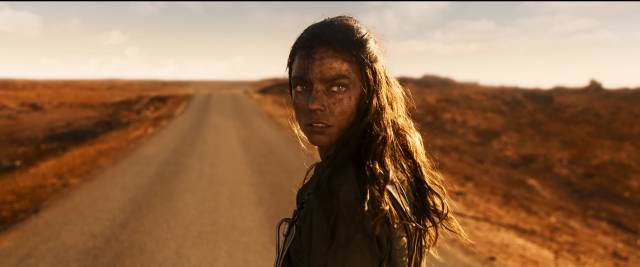 An orphan of the wasteland (Anya Taylor-Joy) becomes a warrior in George Miller's Furiosa: A Mad Max Saga (2024)