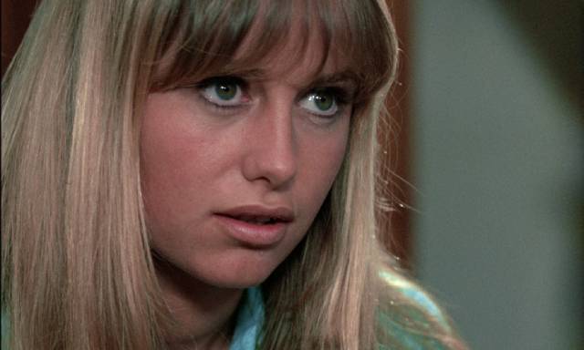 The threat to Marianne (Susan George) comes from inside her family in Pete Walker's Die Screaming, Marianne (1971)