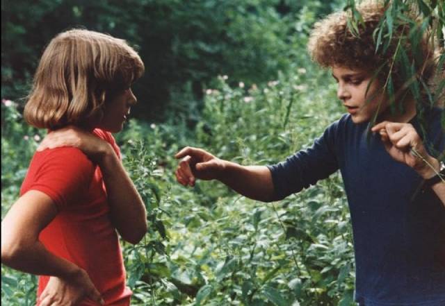 Two boys explore their emotions at a boarding school in Lasse Nielsen & Ernst Johansen's You Are Not Alone (1978)