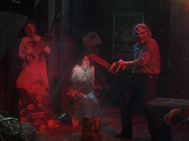 The thrills in a Halloween haunted house get real in Doug Robertson's HauntedWeen (1991)