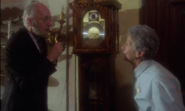 An elderly couple have a strange power over time in Lucio Fulci's The House of Clocks (1989)