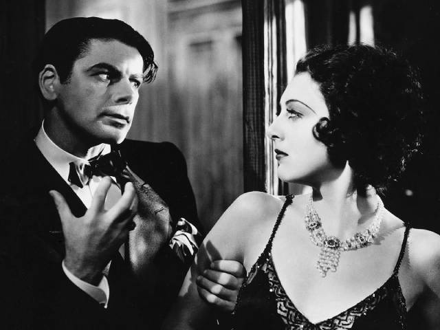 Tony Cramonte (Paul Muni) is furious about his sister Cesca (Ann Dvorak)'s interest in men in Howard Hawks' Scarface (1932)