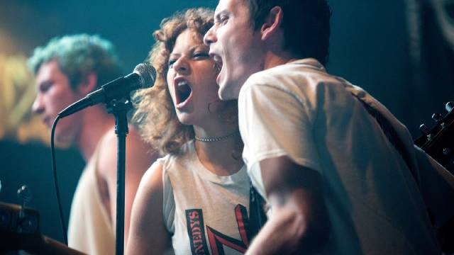 Anton Yelchin fronts a punk band in Jeremy Saulnier's Green Room (2015)