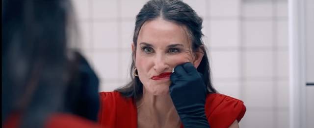 Demi Moore gets an extreme makeover in The Substance (2024)